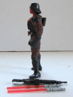 Darth Dealpool – Mutant Sith Lord - A Star Wars/Marvel Comics Mashup (Deadpool) Custom Action Figure [Left View]
