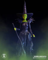Theodora, Wicked Witch from the West (Oz, The Great and Powerful) Custom Action Figure