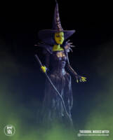 Theodora, Wicked Witch from the West (Oz, The Great and Powerful) Custom Action Figure