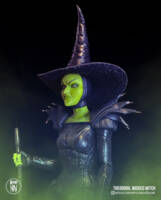 Theodora, Wicked Witch from the West (Oz, The Great and Powerful) Custom Action Figure