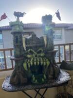 Castle Grayskull diy (Masters of the Universe) Custom Diorama / Playset