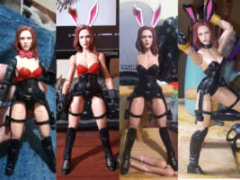 Black Widow Bunny suit (Marvel Legends) Custom Action Figure [Evolution]