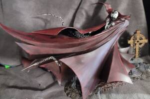 Spawn with Batman Gold Label NYCC Exclusive cape (Spawn) Custom Action Figure