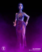 Lisle Von Rhuman (Death Becomes Her) Custom Action Figure