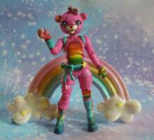 Cheer Bear (Care Bears) (Care-Bears) Custom Action Figure