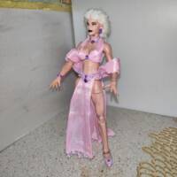 Clea (Vintage Pink Outfit) (Marvel Legends) Custom Action Figure