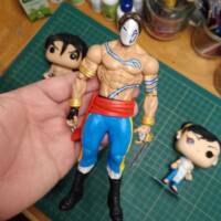 Vega Street Fighter Custom Biscuit (Street Fighter) Custom Action Figure