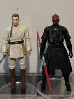 Qui Gon Jinn, Obi Wan Kenobi, Darth Maul (Star Wars) Custom Action Figure
