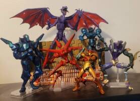 Trace (Metroid Prime: Hunters) (Metroid) Custom Action Figure [Galactic Threats]