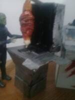 taco joint (Marvel Legends) Custom Diorama / Playset
