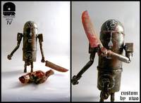 Dirty Deeds Bertie --- "Bloody Knife Version" (Pulp Characters) Custom Action Figure