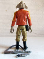 Captain Quirridos – Quarren Smuggler (Star Wars Clone Wars) Custom Action Figure [Rear View]