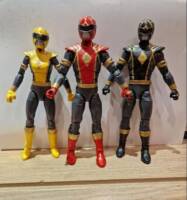 Power Rangers - Omega Rangers - Red, Yellow and Black - Lightning Collection (Power Rangers) Custom Action Figure
