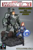 What if? Steve Roger with Hydra Stomper (Avengers) Custom Action Figure