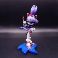 Custom statue Blaze the Cat (Sonic) Custom Miniature / Figurine