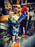 Earth Worm Jim & Flyer (Earthworm Jim) Custom Action Figure