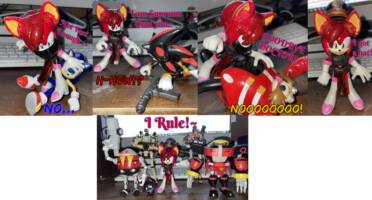 ~Sonic OC: Ambi The Chimera (PROJECT AMBI)~ (Sonic) Custom Action Figure [SCENES!!!!]