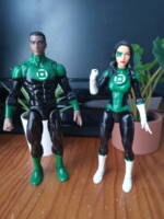Green Lantern - Jessica Cruz (DC Superheroes) Custom Action Figure [With John]