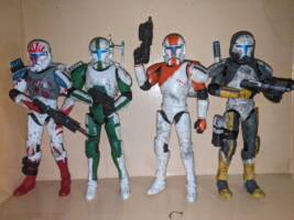 Republic Commando Delta Squad (Star Wars) Custom Action Figure