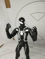 Spider Man Black Suit (MCU Concept) (Marvel Legends) Custom Action Figure