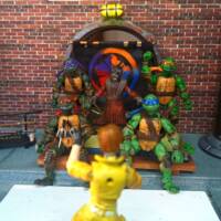 Tmnt (Teenage Mutant Ninja Turtles) Custom Diorama / Playset