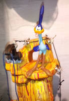 Roadrunner vs Wile E. Coyote (Independent Comics) Custom Diorama / Playset [Roadrunner]