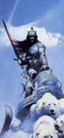 Silver Warrior / 1972 Frazzeta painting (Forgotten Realms of Fantasy) Custom Action Figure