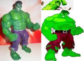 Hulk (Marvel Legends) Custom Action Figure [Reference Art]