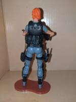 Regina (Dino Crisis) Custom Action Figure [Back view]