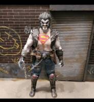 Mezco style Lobo (DC Universe) Custom Action Figure