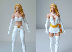 Emma Frost with swappable bodies (Marvel Legends) Custom Action Figure
