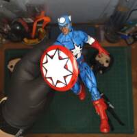 Captain Assyria - Custom action figure (Marvel Legends) Custom Action Figure