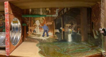 City Sewer: Main Collector (Right Part) (Teenage Mutant Ninja Turtles) Custom Diorama / Playset