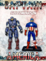 Armored Captain America (Marvel Universe) Custom Action Figure