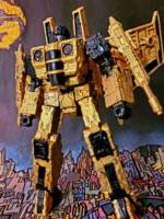 Commission #1 (Transformers) Custom Action Figure [Electrum coated seeker !]