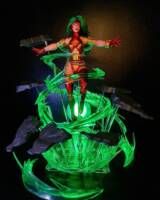 Polaris, 90's red and gold costume (Marvel Legends) Custom Action Figure