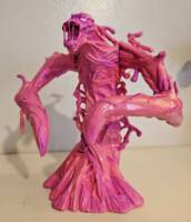 Symbiote (Spider‐Man PS1) (Spider-Man) Custom Action Figure [3/4 view]