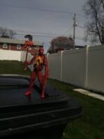 Crimson Bolt (Movie Masters) Custom Action Figure