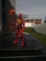 Crimson Bolt (Movie Masters) Custom Action Figure