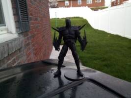 Arkham Azrael stealthily suited (Batman) Custom Action Figure