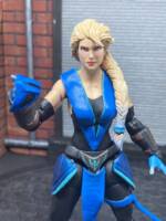 Elsa//Sub-Zero crossover (Marvel Legends) Custom Action Figure [Mask off]