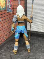 Princess/ Queen Kidagakash (Kida) (Atlantis: The Lost Empire) Custom Action Figure [Back view]