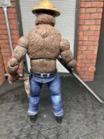 Smokey the Bear (Captain Planet) Custom Action Figure [Back full]