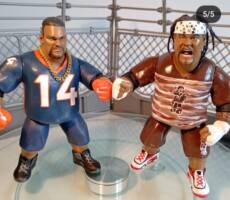 Wwe tag team 3 Minute Warning Rosey + Jamal (WWE) Custom Action Figure