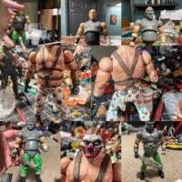 Sweet tooth (Twisted Metal) Custom Action Figure [Progress montage.]