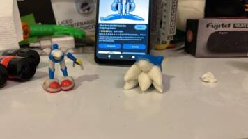 Silver Sonic (Sonic 2 8-bit) (Sonic) Custom Action Figure [UnderConstruction_2]