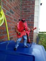 The Necroplasmic Catalysts guitarist Bloodshred (original character) (Original) Custom Action Figure