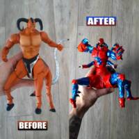1997 Monster Web Trap Spider-man (Marvel) Custom Action Figure