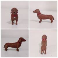 Nathan the Dachshund (DC Universe) Custom Miniature / Figurine