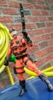 Pumpkin spice styled Punisher (The Pumpkinsher thanks Amaru he came up that name) (Marvel Universe) Custom Action Figure